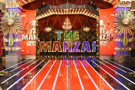 The Manzai を豪華にするセットの秘密とは フジ美術のプライド マイナビニュース