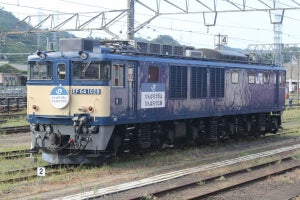 JR貨物EF64形、迂回運転で活躍した機関車を京都鉄道博物館に展示