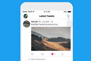 Twitter、「新着順」と「重要なツイート」の切り替えが簡単に、iOS版から