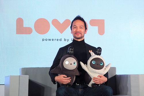 家族型ロボット「LOVOT」発表会