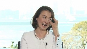 河野景子さん、坂上忍の質問に涙も…離婚報道後メディア初登場