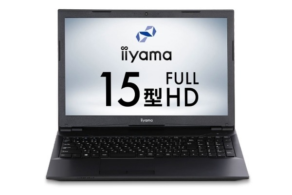 iiyama PC、デスクトップ向けCPUを搭載する15.6型ノートPC | マイナビニュース