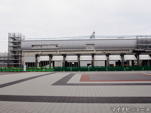 梅小路京都西駅の駅舎