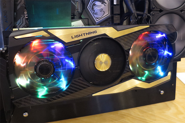 MSI、「GeForce RTX 2080 Ti Lightning Z」公開。高OCの MSI、「GeForce RTX 2080 Ti Lightning Z」公開。高OCの