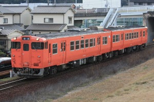 JR西日本、芸備線三次～中三田間で暫定的に運転再開 - 4月上旬から