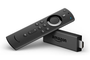 Amazon、「Fire TV Stick」+Alexa対応リモコン(第2世代)のパッケージ