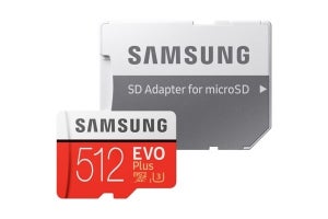 日本サムスン、microSDXCメモリーカード「EVO Plus」に512GBモデル