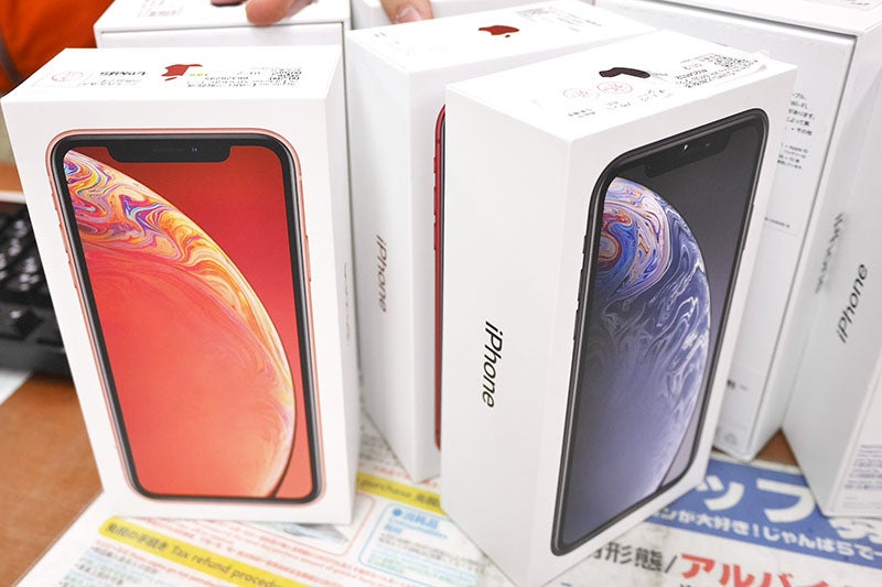 SIMフリーiPhone XRが1週間で3,000円下落、SEや8の掘り出し物も | マイ