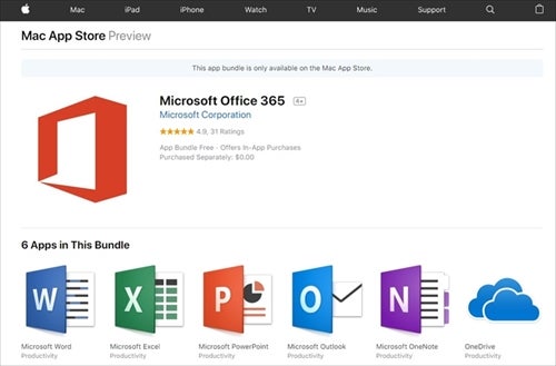 Mac App Storeに「Office 365」登場、サブスクリプション購入も可能 ...