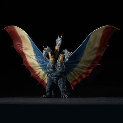 ゴジラ 幻のngカラー版キングギドラが東宝大怪獣シリーズで立体化 マイナビニュース