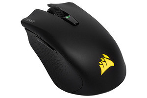 CORSAIR、99gの軽量ワイヤレスゲーミングマウス「HARPOON RGB WIRELESS」