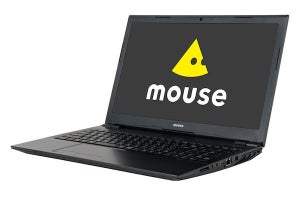 マウス、デスクトップ向け第8世代Intel Core搭載の15.6型ノートPC