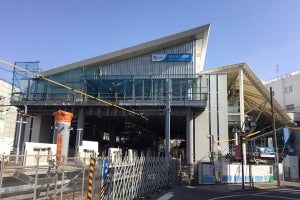 小田急電鉄、代々木八幡駅の新設ホーム・橋上駅舎は3/16使用開始