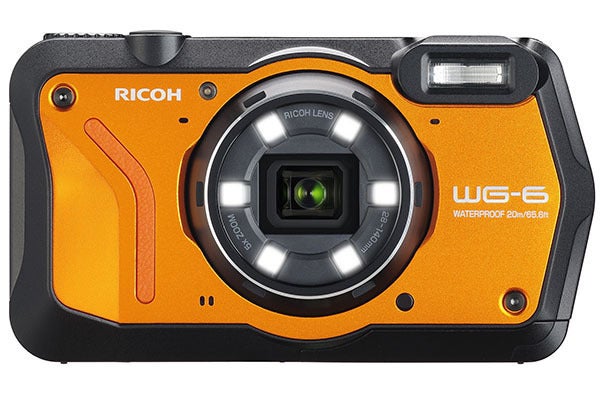 RICOH WG-7 ブラック レッド（リコー コンパクトデジタルカメラ 防水 防塵 耐衝撃 タフ 現場 GPS CALS）領収書発行可能