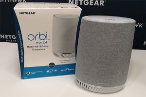 ネットギア、Alexa対応のメッシュWi-Fiスマートスピーカー「Orbi Voice」