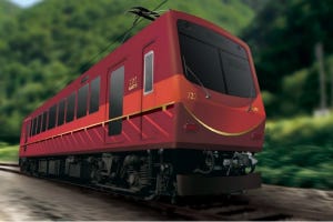 叡山電鉄700系722号車リニューアル、朱色の外装に - 3/21運行開始