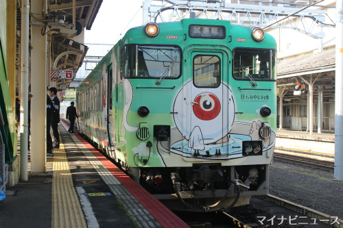 JR西日本が境線に導入する「車載型IC改札機」を報道公開(写真：マイナビニュース)