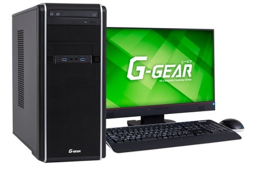 G-GEAR、Core i7-9700KとGeForce GTX 1660 Ti搭載のデスクトップPC