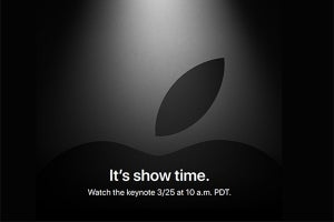 Apple、3月25日にスペシャルイベント、キャッチコピーは「It’s show time」