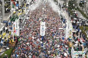 東京マラソン2019の一般ランナーのラストスパートを後押ししたものとは
