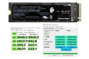 ウエスタンデジタルのNVMe高速SSD「WD Black SN750 NVMe SSD」レビュー
