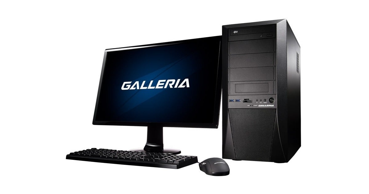 Galleria XT ガレリア 高性能 GTX1660搭載 ゲーミングPC 
