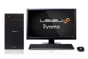 iiyama PC、税別10万円台からのRadeon RX 590搭載のゲーミングPC