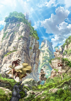 TVアニメ『Ｄｒ．ＳＴＯＮＥ』、壮大な“石の世界”を描く第2弾KVを公開
