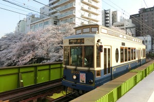 東京都交通局「都電さくら号」9002号使用、東京さくらトラムで運行