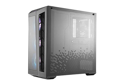 Cooler Master 3面ガラスパネルとledファン搭載のミドルタワーpcケース マイナビニュース