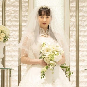 早見あかり、『小泉さん』で結婚後初のウエディングドレス姿公開