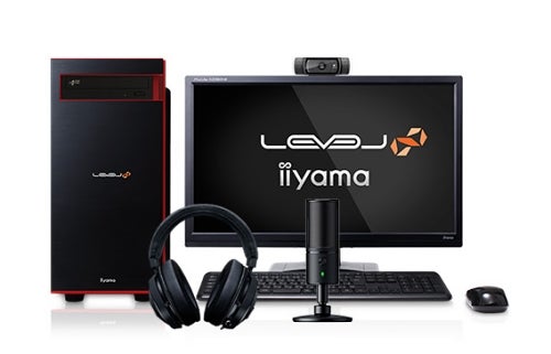 iiyama PC、「LEVEL∞ with Team NVIDIA」推奨のデスクトップPC | マイ