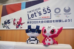 東京証券取引所で五輪500日前イベント、JALフェンシングVRブース