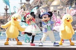 新キャラ“うさピヨ”にキュン! ディズニーシー「Tip-Topイースター」初披露