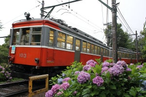 箱根登山鉄道100形「103-107編成」吊掛けモーター方式の車両が引退