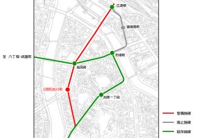 広島電鉄、駅前大橋ルート・循環ルート整備 - 2025年春供用開始へ