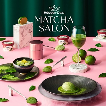 「Häagen-Dazs MATCHA SALON」抹茶づくしのコースメニュー