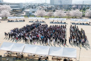満開の桜の中、久光製薬合同体育大会が開催! 