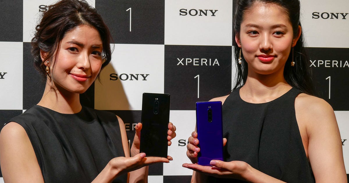 21 9の縦長が持ちやすい 4k Hdr有機elスマホ Xperia 1 が日本初公開 マイナビニュース