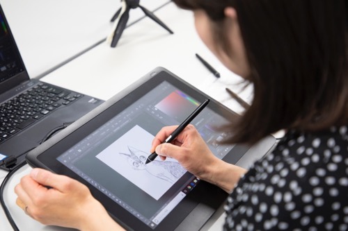 Wacom Pro Pen Slimレビュー ワコムの筆圧検知デジタルペン3本をイラストレーターが描き比べ マイナビニュース