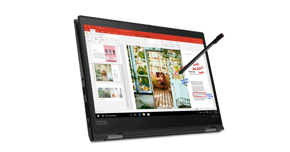 新製品情報も満載 レノボ、薄さ15.95㎜の2in1 PC「ThinkPad X390 Yoga」 | マイ Windowsノート本体