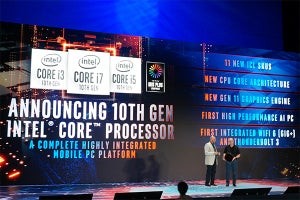 Intel、「Ice Lake」を第10世代Coreプロセッサとして投入