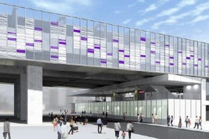 京王線明大前駅・千歳烏山駅など7駅を高架化、新駅舎デザイン決定
