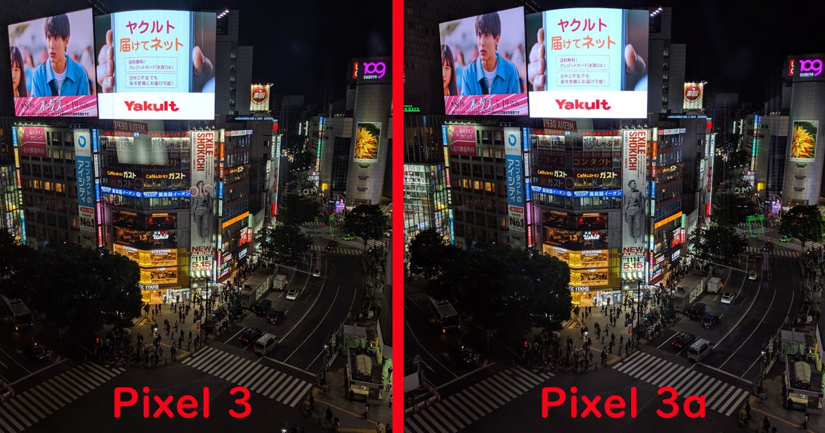 Pixel 3aレビュー - Pixel 3のカメラとどう違う? 夜景モードを撮り比べ【前編】