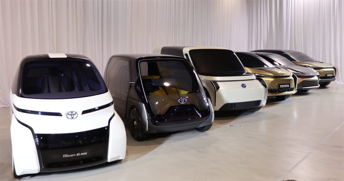 トヨタの電気自動車は 軽 より小さい 年に超小型evを発売 マイナビニュース
