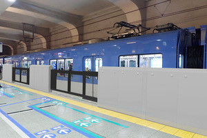 阪神電気鉄道、神戸三宮駅に可動式ホーム柵 - 2021年春までに完成