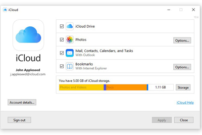 Windows 10でicloudが快適に Icloud For Windows アップデート マイナビニュース