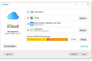 Windows 10でiCloudが快適に、「iCloud for Windows」アップデート