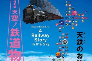 JR各社など協力「特別展 天空ノ鉄道物語」六本木ヒルズで12月から