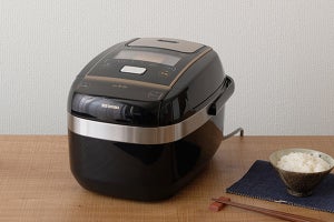 アイリスオーヤマの人気炊飯器「銘柄量り炊き」に圧力IHモデル